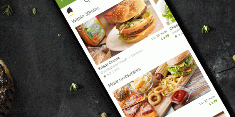 On Demand Food Delivery App Template
