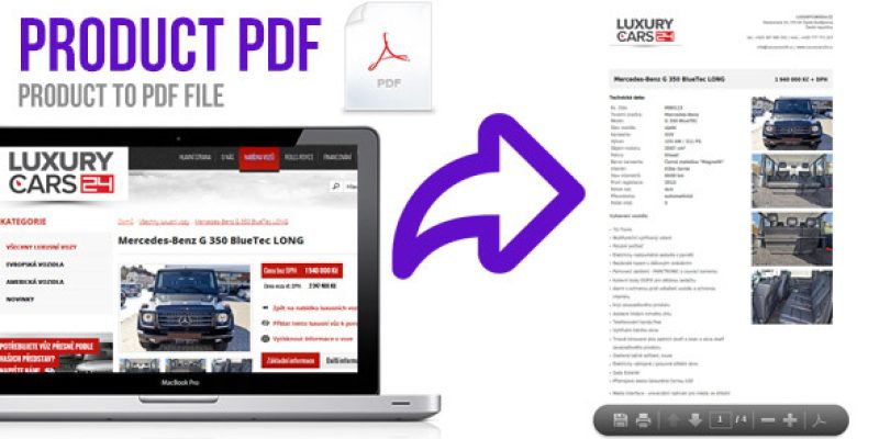 OpenCart Product PDF