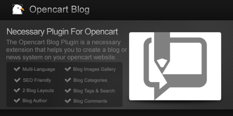 Opencart Blog