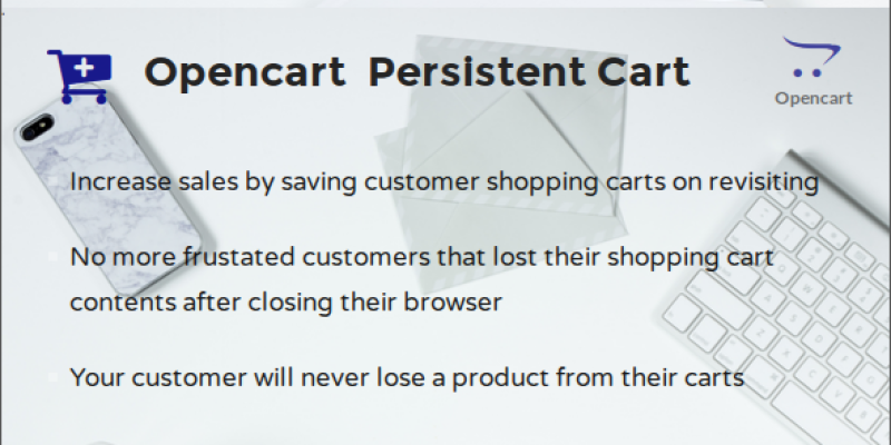 Opencart Persistent Cart