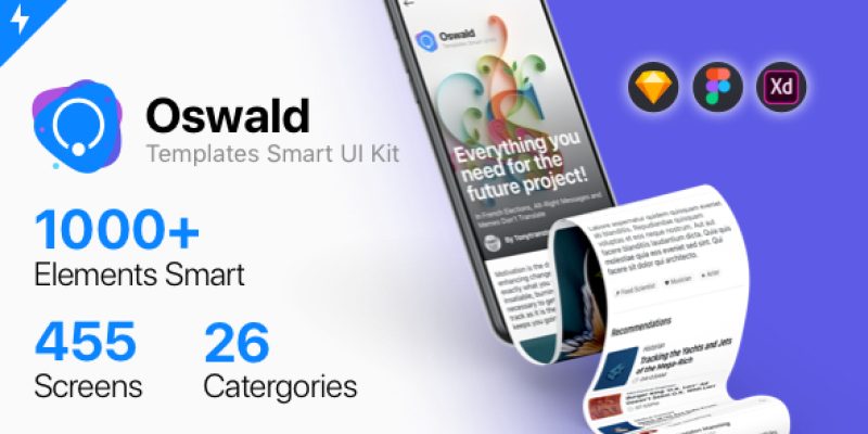 Oswald – Templates Smart UI Kit