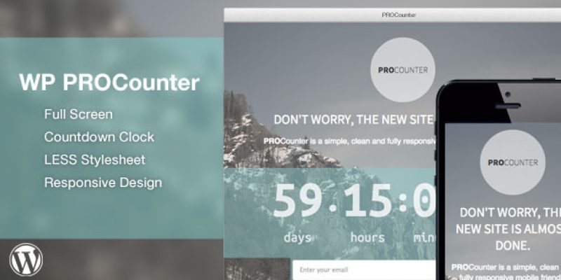 PROCount: Countdown Landing Page