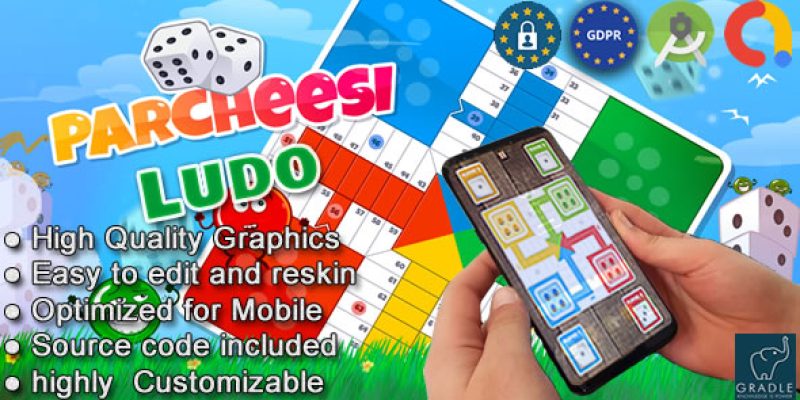 Parcheesi Ludo (Android studio + Admob + GDPR)