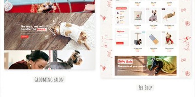 PawFriends – Pet Shop and Veterinary Theme