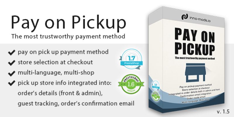 Pay on Pickup for Prestashop