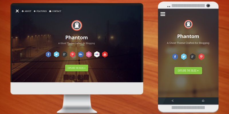Pencraft – Material Design Ghost Theme