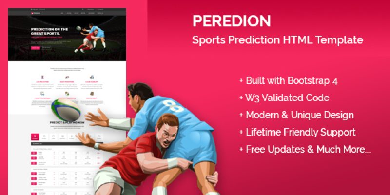 PerediOn – eSports Prediction HTML Template