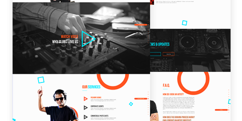 PerfectBeat – DJ Booking Agency Muse Template