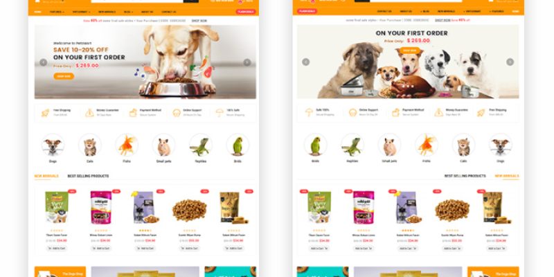 PetShop – Responsive Pet Shop Joomla Template