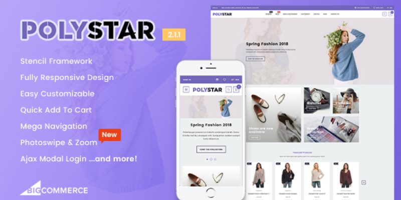 Polystar – Responsive BigCommerce Theme