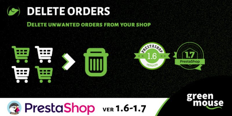 Prestashop Delete Orders
