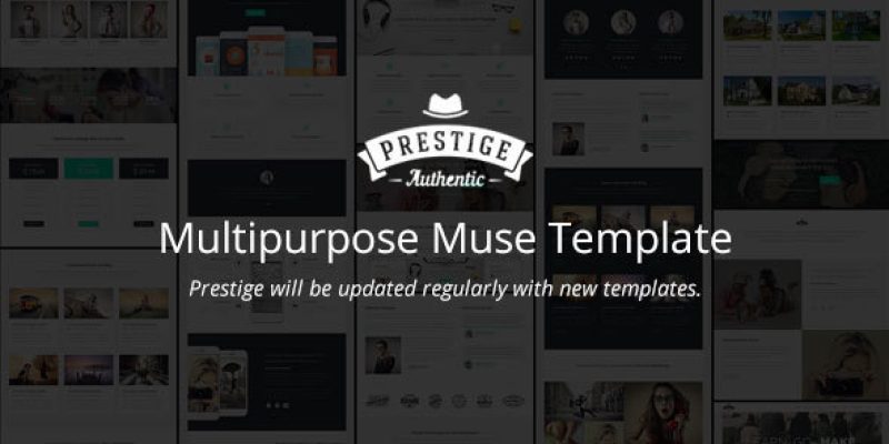 Prestige – Multipurpose Muse Landing Pages