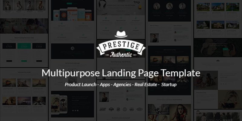 Prestige – Responsive Multi-Purpose Landing Page