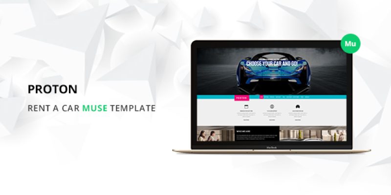 Proton Car Rental and Sales Muse Template
