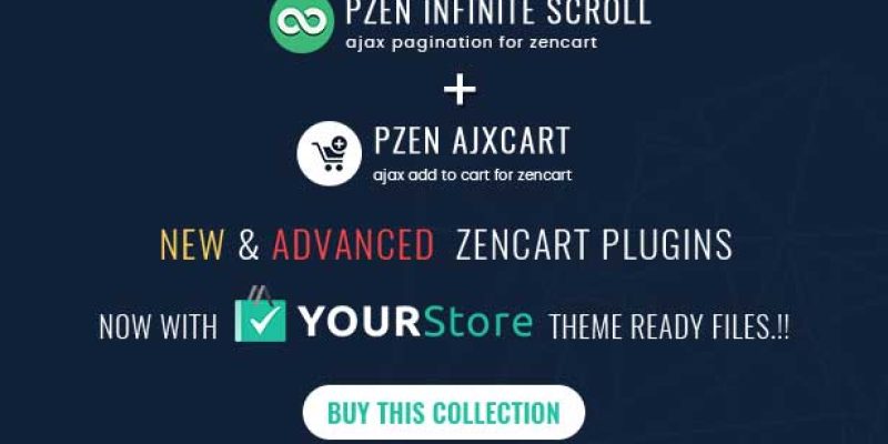 Pzen Ajxcart – Ajax Add to cart for Zencart