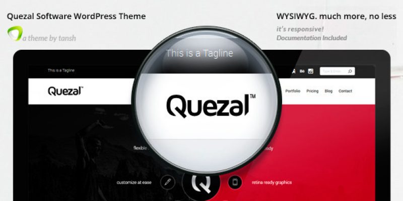 Quezal Software Responsive WordPress Theme