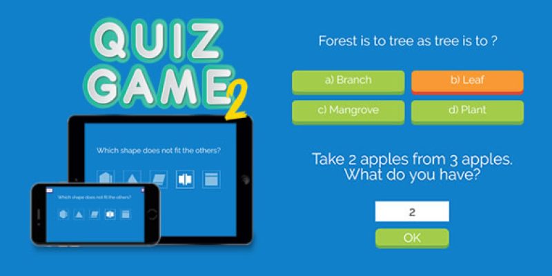 Quiz Game 2 – HTML5 Game