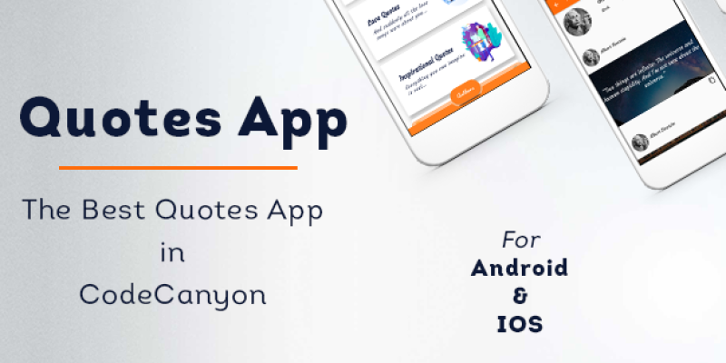 Quotes App Android IOS Application Flutter + PHP CodeIgniter Admin Panel with Admob Integration