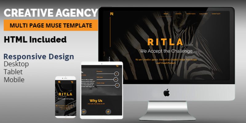 RITLA Creative Agency Muse Template