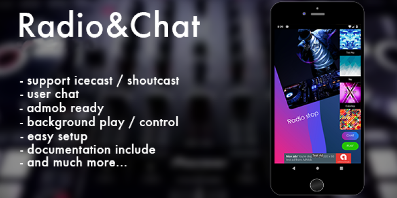 Radio & Chat (multi) Android