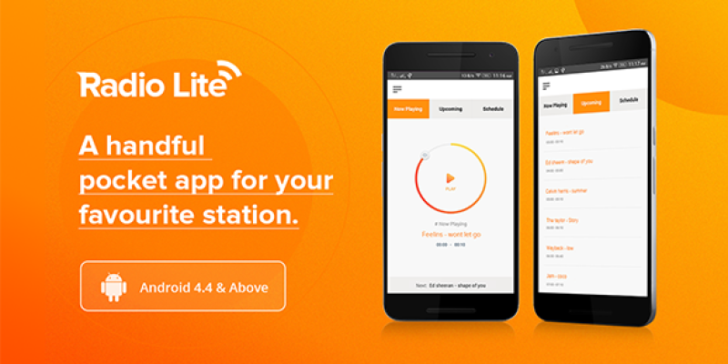 Radio Lite – Single Radio Streaming App