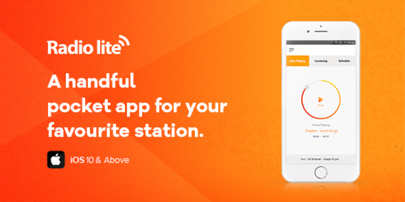 Radio Lite iOS – Single Radio Streaming App