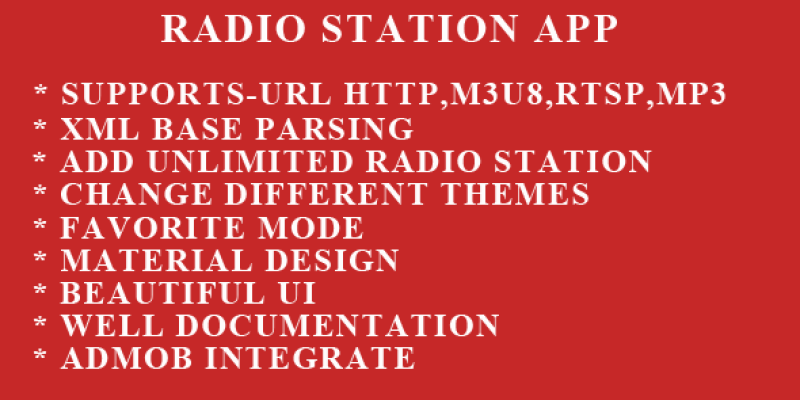 Radio Station App