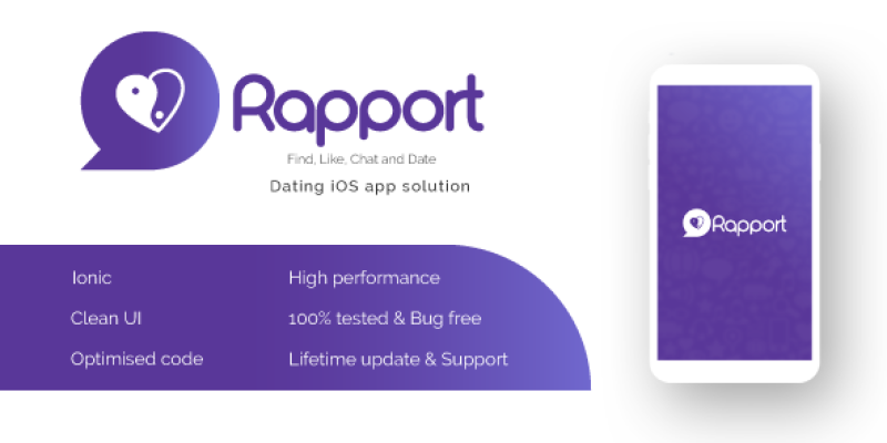 Rapport –   Dating App iOS Complete Solution