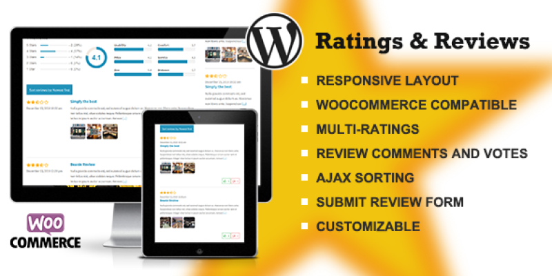 Ratings & Reviews plugin for WordPress