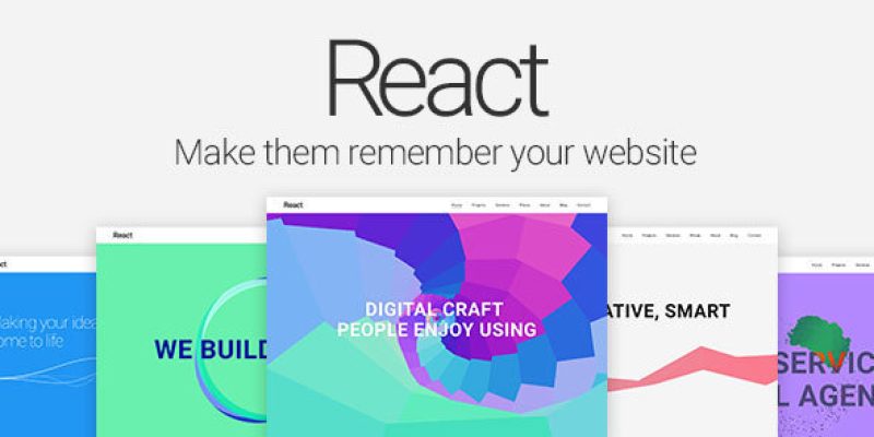 React — Material Design Multipurpose Template