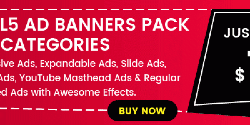 Travel – HTML5 Ad Banners