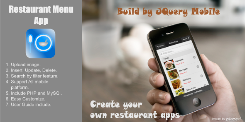 Restaurant Menu App