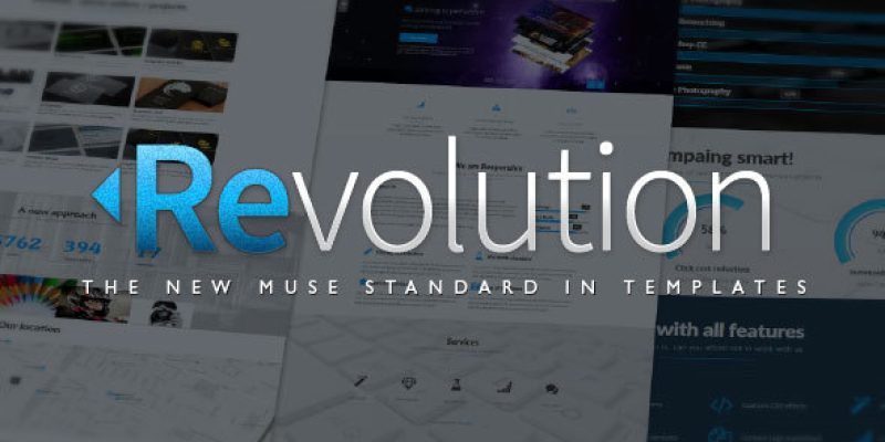 Revolution – Parallax Multipurpose Muse Template