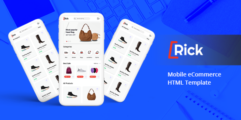 Rick – Mobile eCommerce HTML Template