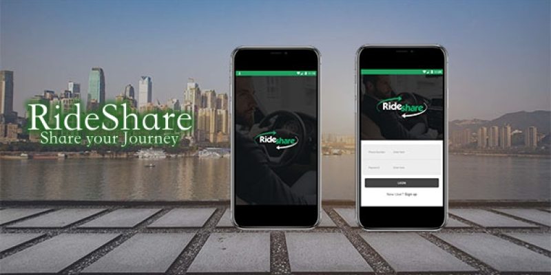 RideShare Car Pooling App