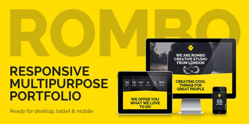 Rombo – Responsive Multipurpose Portfolio Muse Template
