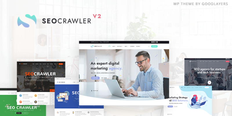 SEOCrawler – SEO & Marketing Agency WordPress