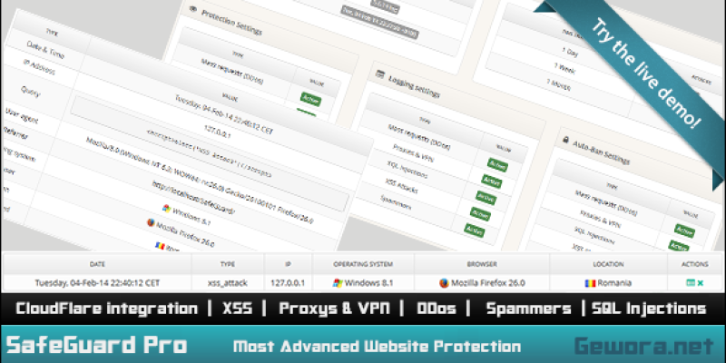 SafeGuard Pro – Ultimate PHP & Website Protection