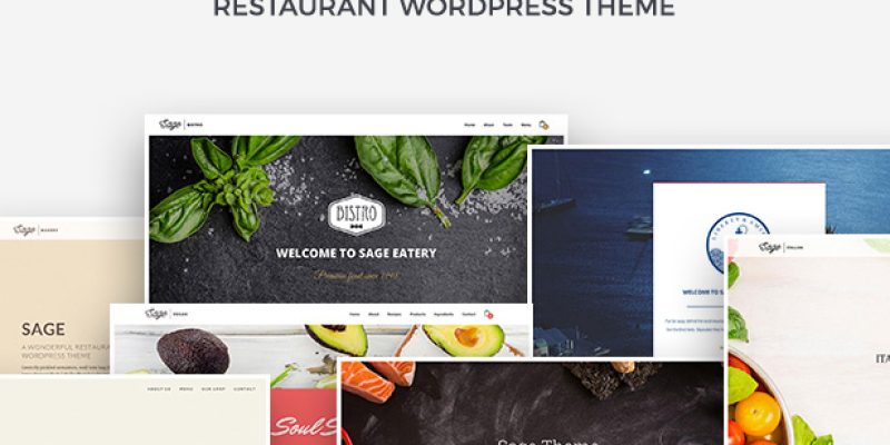 Sage – WordPress Restaurant Theme