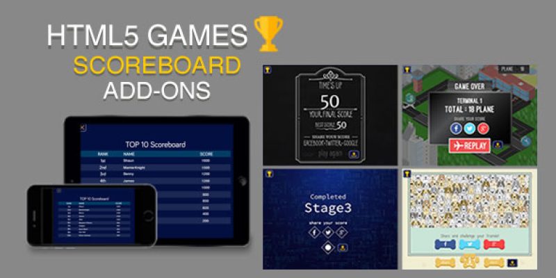 Scoreboard for HTML5 Games