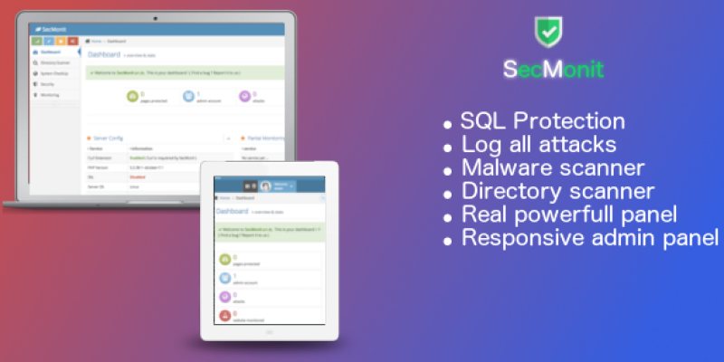 SecMonit – Web security app