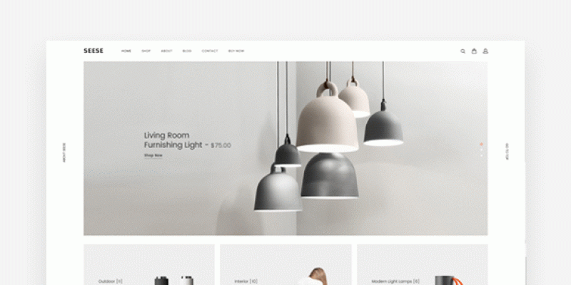 Seese – Responsive eCommerce Theme