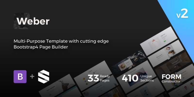 Select – Landing Page Set with a Builder