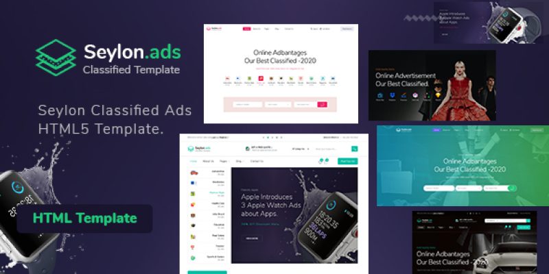 Seylon – Classified Ads HTML5 Template