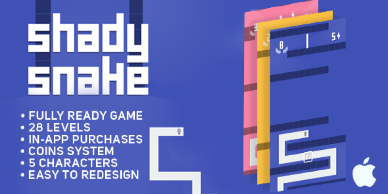 Shady Snake – IOS – Game Template