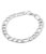 Silver Plated Bracelet For Men And Boys