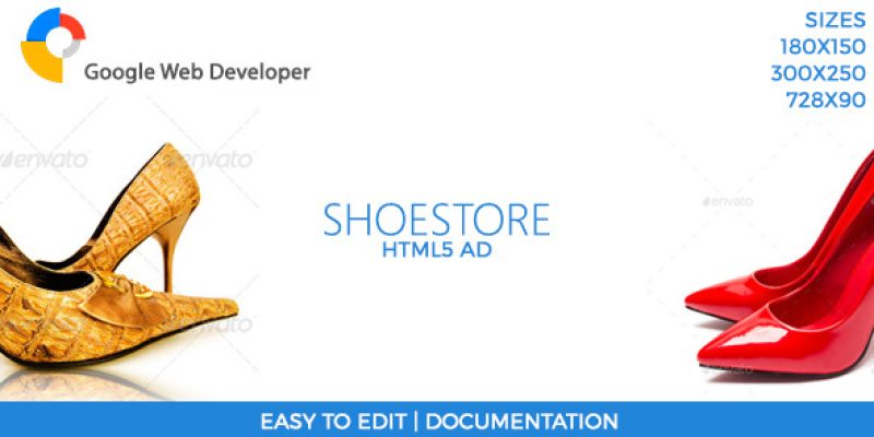 ShoeStore HTML5 Ad Template