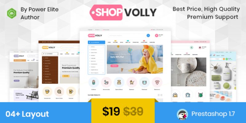 ShopVolly – Responsive Prestashop 1.7 Theme