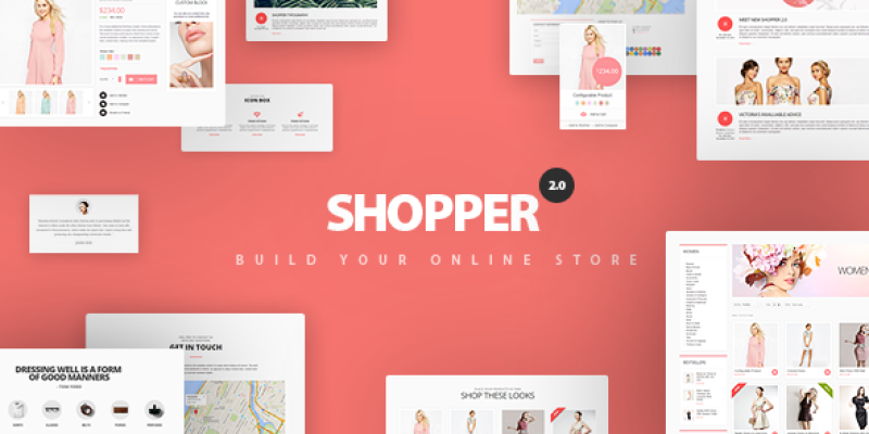 Shopper – Magento Theme, Responsive & Retina Ready