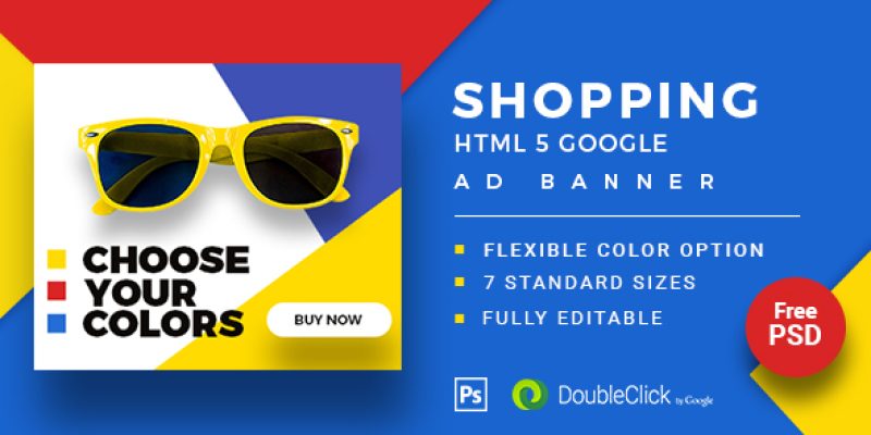 Shopping – HTML5 Animated Banner 20 Advance